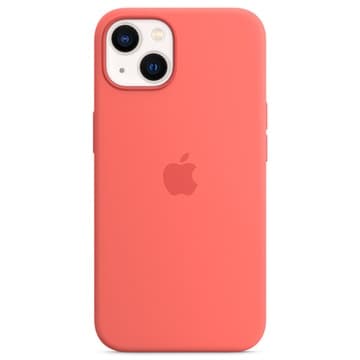iPhone 13 Apple silikondeksel med MagSafe MM253FE/A - Rosa Pomelo Orange-FX-
