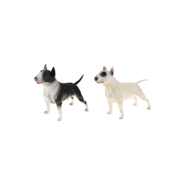 stk. realistisk Pit Bull Terrier dyrefigur form børnefigur legetøjsgave-FX-