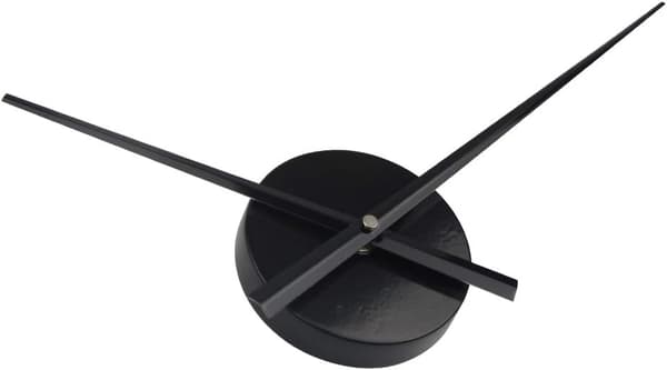 Stor väggklocka - 3D-visare - Quartz urverk - Konst och hantverk - Heminredning-FX-
