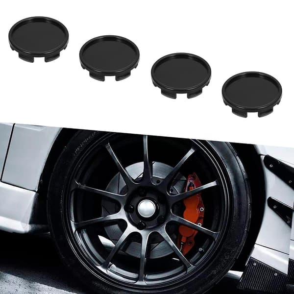 stk 55 mm Bilhjul Centerkapsler Navkapsel Hjulnavkapsel Universal ABS-FX-
