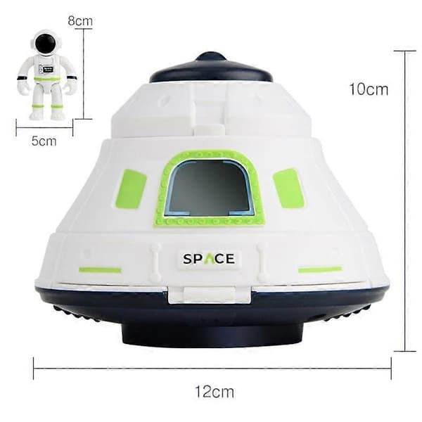 Romrakettleke astronaut romskip leke tidlig utdanning leke bursdagsgave til gutter jenter -FX- A