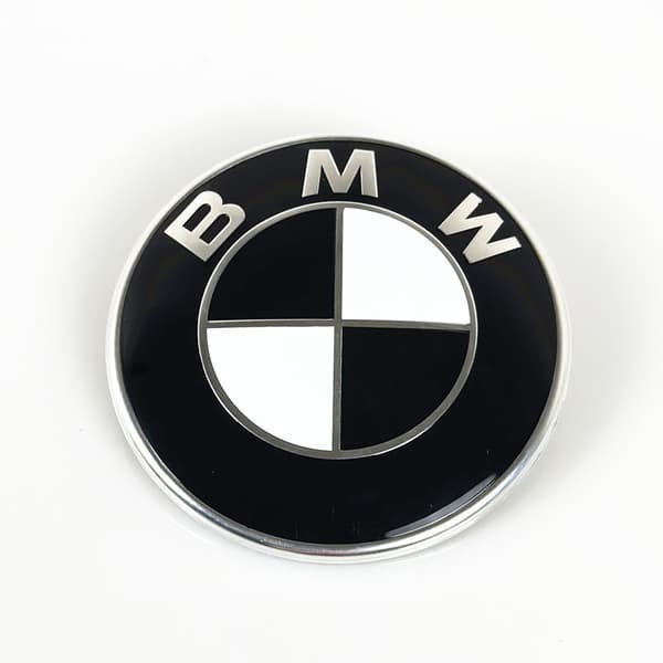 BM-W Emblem Hætte Logo f-FX- monochrome 82mm