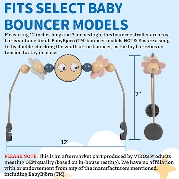 Babysitter lekebue - Googly Eyes lekebue for babystol