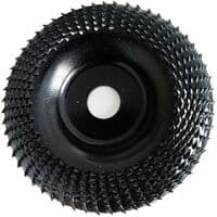 Træslibeskiver Slibeskiver til formning, slibning og skæring. Skive til vinkelsliber 125mm Black-FX-