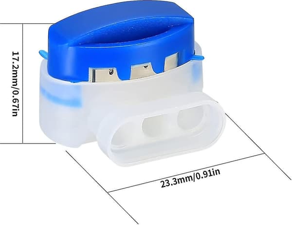 20 stykker harpiksfylte kabelkoblinger for Automower robotgressklipper-FX-