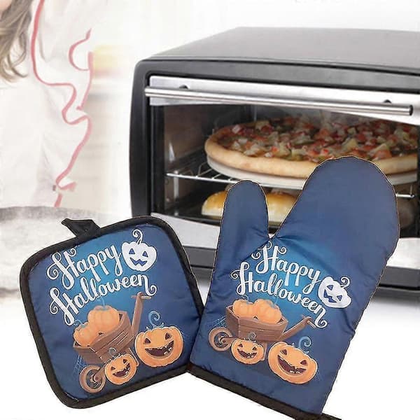 Halloween hållbara handskar med hängögla värmebeständiga för att skydda händerna present-FX-