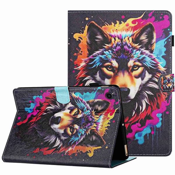 Läderfodral för Lenovo Tab M10 3:e generationen-FX-