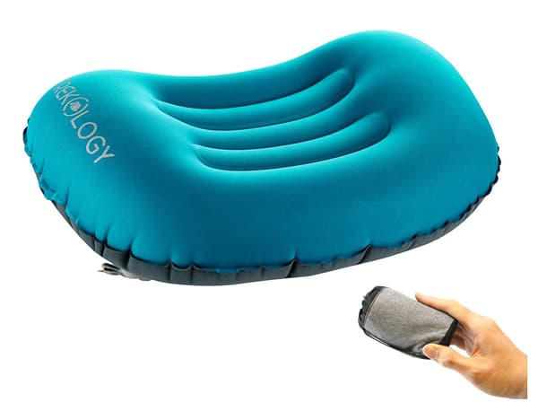 Oppblåsbar pute, campingpute, luftpute, enkel å reise-FX-