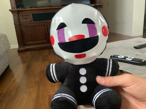 Five Nights at Freddy's Nightmare Marionette Pehmo, 6\", Musta-FX-