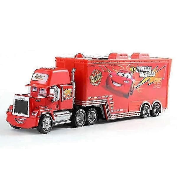 Diecast lekesett: Biler 2 Lynet McQueen, Jackson Storm, Chick Hicks, Mack-FX-