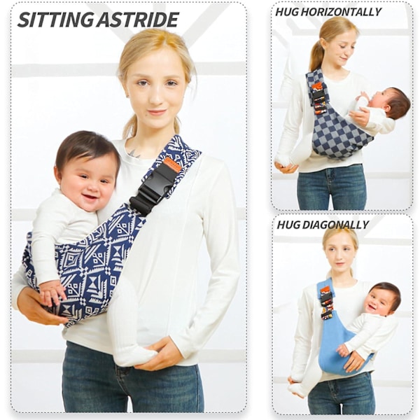 Babysele - 2024 Uusi Babysele Kantopussi Vastasyntyneelle ja Taaperolle, Säädettävä