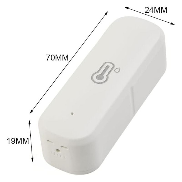 4-pack WiFi-termometer hygrometer, inomhus utomhus med appvarningar-FX-