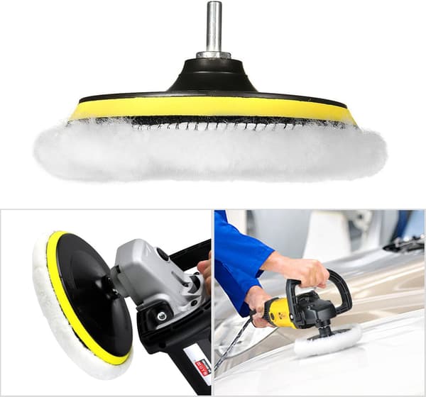 SunTop 125mm/5 tums bilpoleringssvamp, poleringstillbehör-FX-