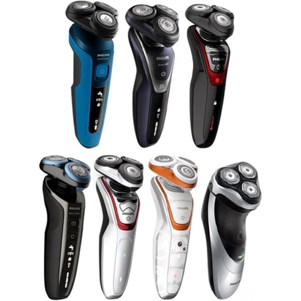 Philips SH50/50 Shaving Heads, compatible with Series 5000 and 6000 shavers, optimal performance, self-sharpening, 3 blades, model SH50/50, replace m-FX-