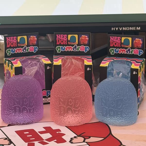 NeeDoh Gumdrop Squishy Fidget Legetøj Godistema Stressbold 1 tilfældigt udvalgt-FX-