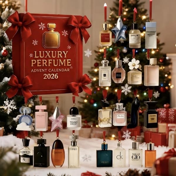 2026 Luksus Parfume Julekalender til kvinder Premium julegave Julebordgave-FX-