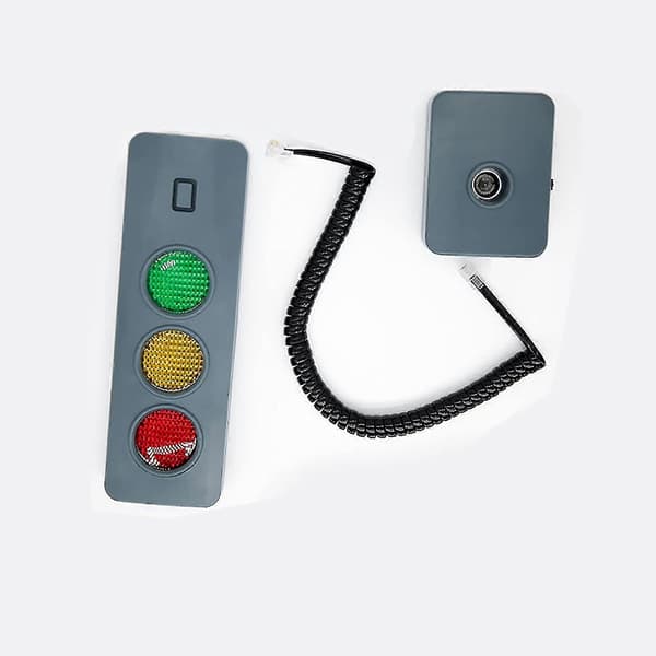 Garagesensor, LED-varsellys, Parkeringssensor, LED-stoppskilt med justerbar høyde-FX-