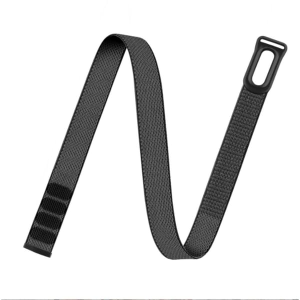 Nylon Armband Compatible with Google Fitbit Air - for Upper Arm During Exercise, Extended 430mm with Velcro, Breathable and Adjustable Black-FX- Black 26