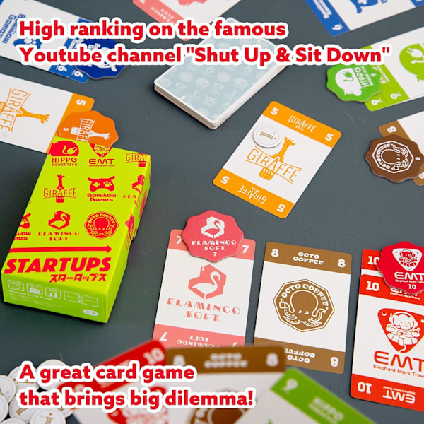 Oink Games \"Startups Strategispel för Vuxna & Barn • Bli En Startup-Investerare • Bäst för Familjespelkvällar • 10 År+