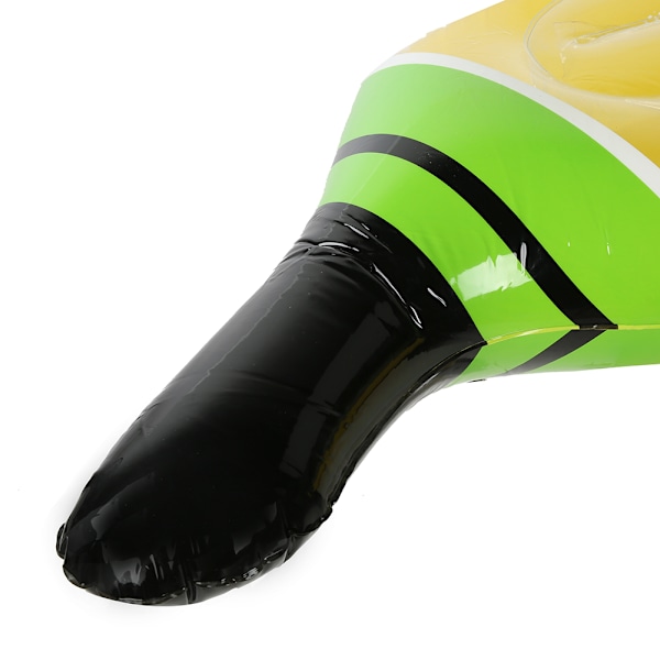 Oppustelig banan flydende række PVC materiale flad tømmerflåde sommerlegetøj 180x70cm180x70cm