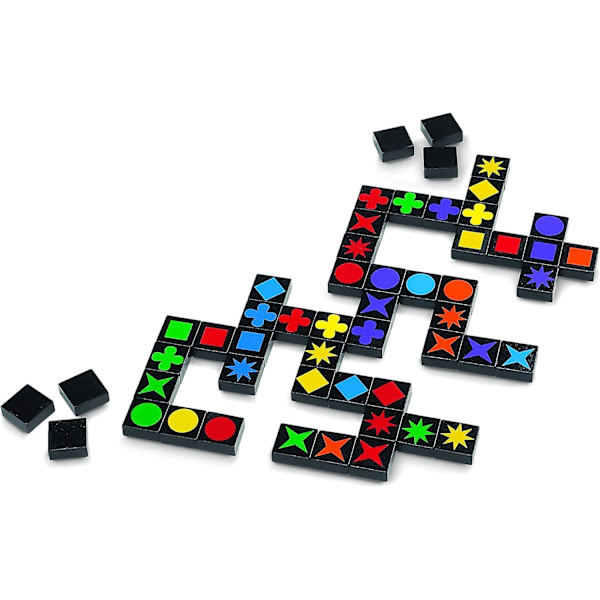 Qwirkle UK Edition (NY) | Brädspel | Ålder 5+ | 2-4 Spelare | 45 Minuters Spelstid  (FMY)