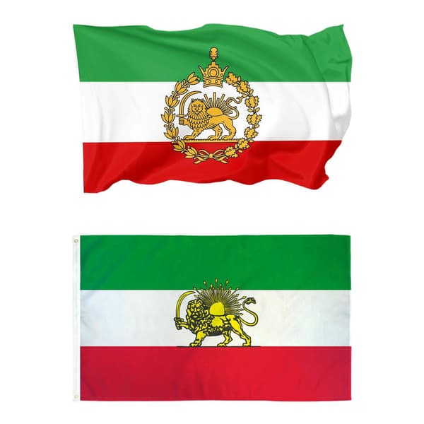 Persisk løve solflagg Iran 3x5 fot banner-FX-