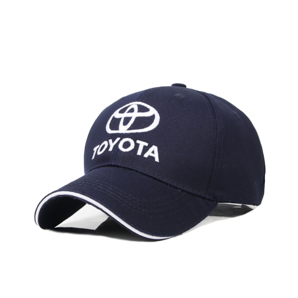 Toyota logotyp broderad keps -Jan- marinblått