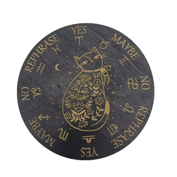 Pendelbräda Hem Meditation Ornament Träbräda Träsnidad-bräda-FX-