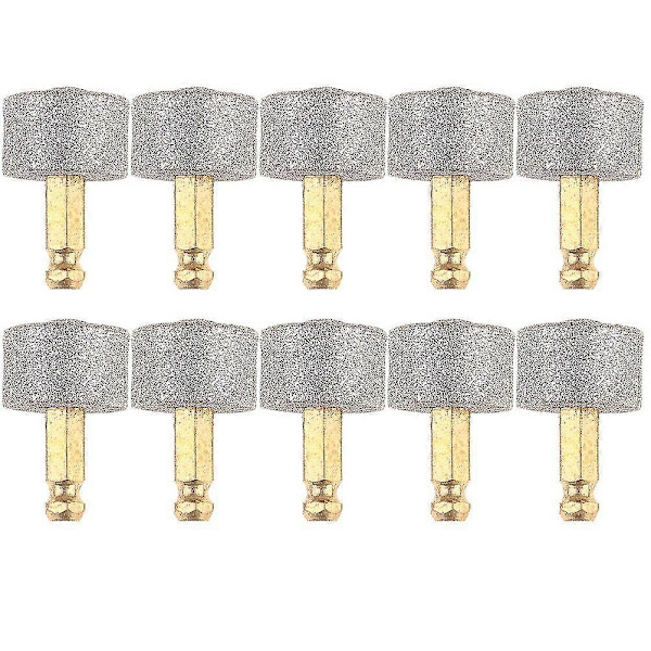 10 pcs Dog Claw Grinder Wheel Replacement Grinding Head Replacement Head-FX- Grey 10pcs