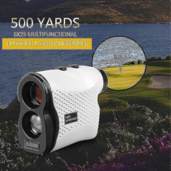 Golfafstandsmåler Monokulær - 500m/600m/900m Afstand & Hastighedsmåler til Jagt-FX-