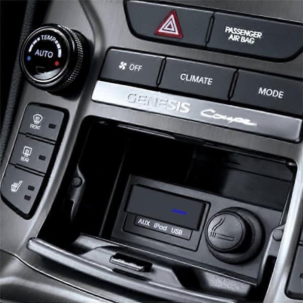 CHELINK Kompatibel for Hyundai / Kia Trådløs Musikk Bluetooth-mottaker Bilstereo 3,5 mm Aux USB-adapter-FX-