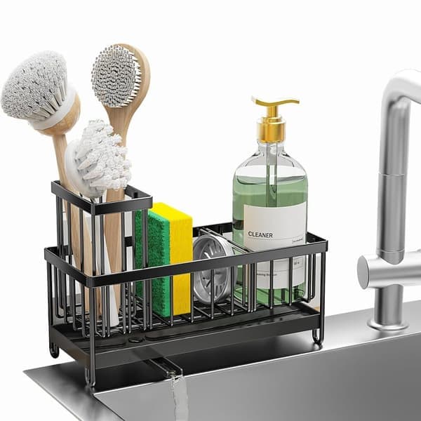 Stainless Steel Dish Rack, Drain/Organizer Rack, Sink Organizer, Kitchen Storage for the Kitchen-FX-