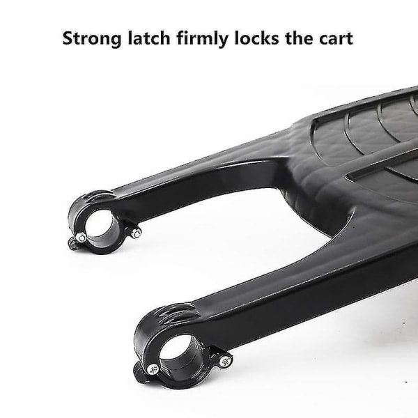 Universal 2-i-1 ståbrett med avtakbart sete Second Child Artefact Child Rider Stroller A‘-PO-