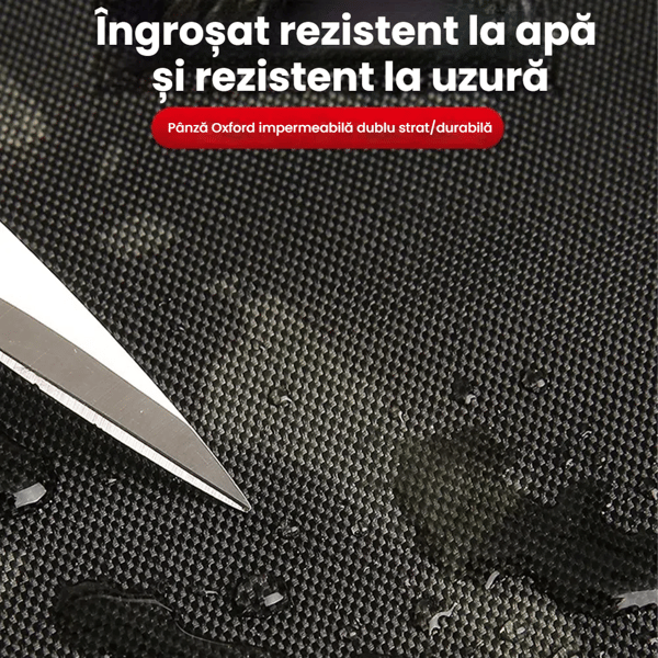 Lättviktsväska med dubbel dragkedja och vadderad axelrem-FX-