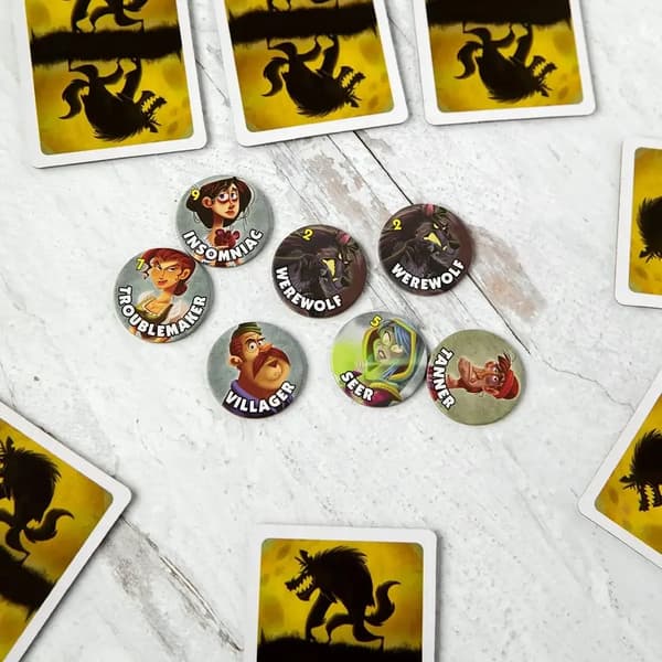One Night Ultimate Werewolf Brettspill for 8+ år | 3-10 spillere