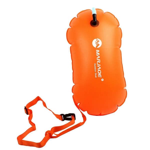 High Visibility Swim Buoy Open Water Swimming Training Inflatable Safety Buoy Float-FX-