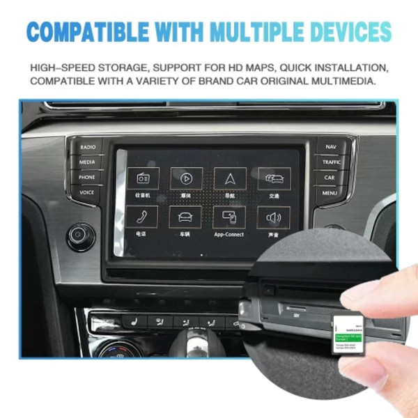 Seneste versjon for Nissan Connect 3 V7 Oppdatert 2022 V7 LCN3 SD-kort Juke Qashqai