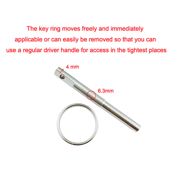 Jura Capresso Repair Tool with Key to Open Security Oval Head Screws-FX-