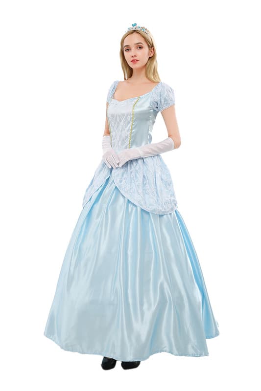Prinsessekostyme for kvinner, Askepott-kostyme-FX- L