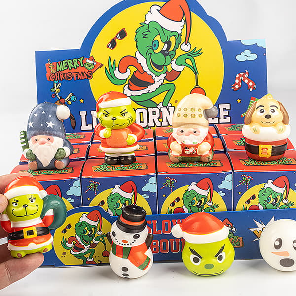 Squishy Food Blind Box Set 12-pack Långsamt stigande stresslindrande leksak Samlarfigur för barn Style 6