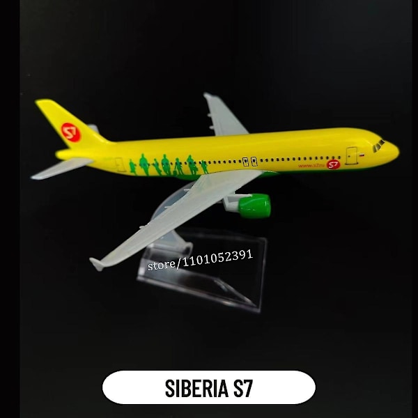 1:400 Skala Metal Flyvemaskine Replika DHL Boeing 757 Flyvemaskine Diecast Model Flyvemaskine Hjemmekontor Miniature Legetøj til Børn - Perfekt 61.Siberia S7