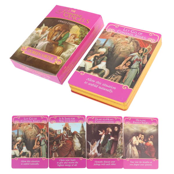 Nye Romance Angels Oracle Cards Tarotkort-FX-