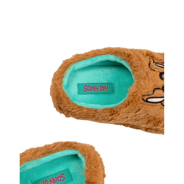 Scooby Doo Unisex Voksen Karakter Ansigt Hjemmesko 3 -4 Brun{YDE}-FX-