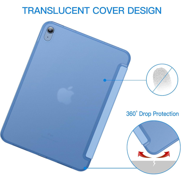 Slimmat skyddsfodral för iPad 11:e/10:e generationen 2025/2022 - Blå-FX-