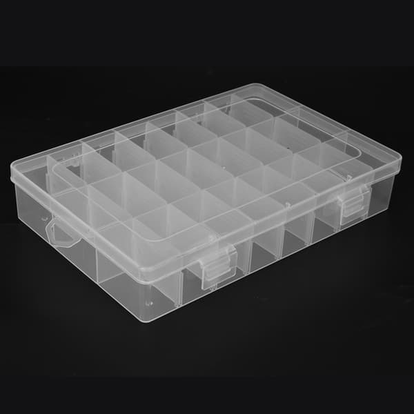 Plastbehållare för fiskedrag, fiskedrag, bete, förvaring, låda, väska-FX-