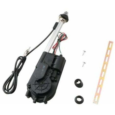 Fully Automatic Electric Antenna, Car FM AM Radio Antenna Mounting Kit K-FX-