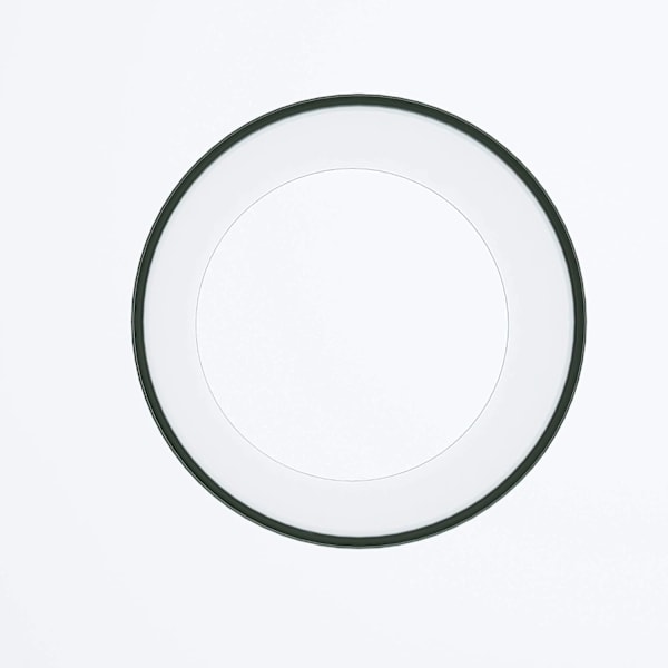 Stor Glasslykt for Orkanlys, Åpen i Begge Ender, 15 cm Bred x 20 cm Høy Klar Clear 6' wide x 8' tall