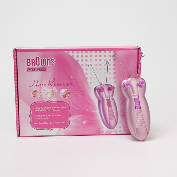 Elektrisk ansigtshårfjerner til kvinder, epilator til kvindelig grooming, ansigtsfjernelse med tråd, barbermaskine