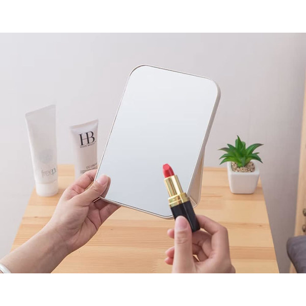 Sammenfoldeligt HD-makeup-spejl med stativ, håndfrit borddesign-FX-