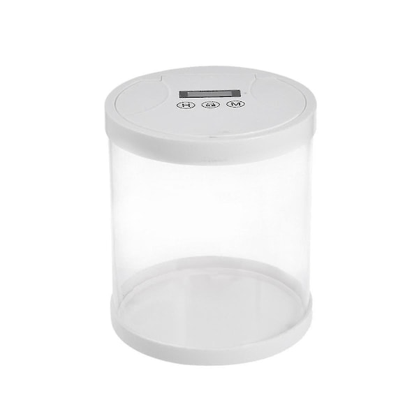 Elektronisk tidslåsboks Timerlåsbeholder Multi Time Lock Box Bin til legetøj Mobil Phon-jie [kk]